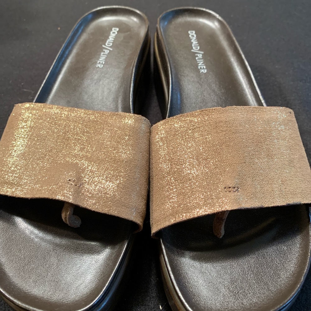Holding for bundle..Donald Pliner slip on sandals